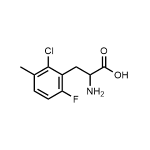 2-Amino-3-(2-chloro-6-fluoro-3-methylphenyl)propanoic acid|CS-0461694