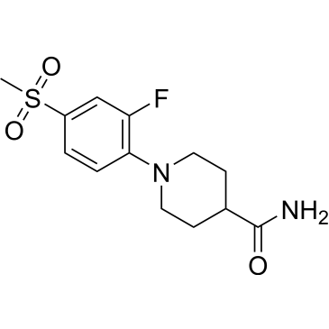 1-(2-Fluoro-4-(methylsulfonyl)phenyl)piperidine-4-carboxamide|CS-0461843