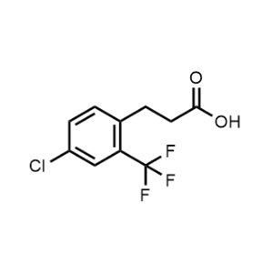 3-(4-Chloro-2-(trifluoromethyl)phenyl)propanoic acid|CS-0461884