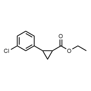 Ethyl 2-(3-chlorophenyl)cyclopropane-1-carboxylate|CS-0461969