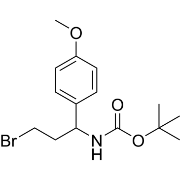 Tert-butyl (3-bromo-1-(4-methoxyphenyl)propyl)carbamate|CS-0462002