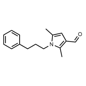 2,5-Dimethyl-1-(3-phenylpropyl)-1H-pyrrole-3-carbaldehyde|CS-0462063