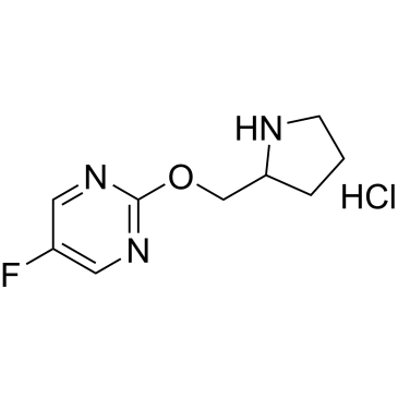 5-Fluoro-2-(pyrrolidin-2-ylmethoxy)pyrimidine hydrochloride|CS-0462144