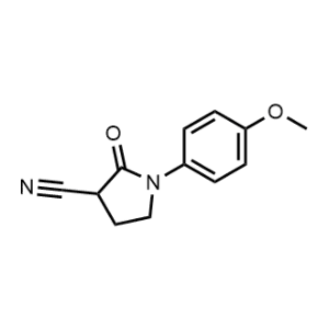 1-(4-Methoxyphenyl)-2-oxopyrrolidine-3-carbonitrile|CS-0462202