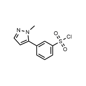 3-(1-Methyl-1H-pyrazol-5-yl)benzenesulfonyl chloride|CS-0462228