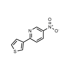 5-Nitro-2-(thiophen-3-yl)pyridine|CS-0462263