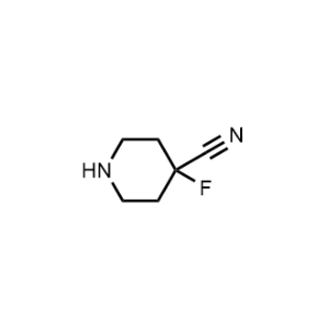 4-Fluoropiperidine-4-carbonitrile|CS-0462328