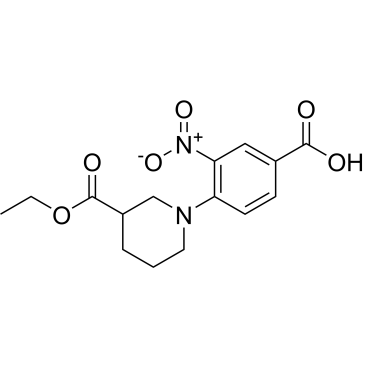 4-(3-(Ethoxycarbonyl)piperidin-1-yl)-3-nitrobenzoic acid|CS-0462390