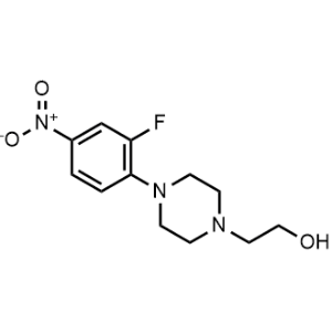 2-(4-(2-Fluoro-4-nitrophenyl)piperazin-1-yl)ethan-1-ol|CS-0462391