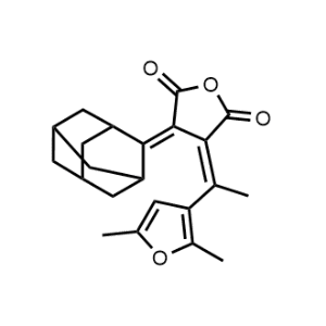 (E)-3-(adamantan-2-ylidene)-4-(1-(2,5-dimethylfuran-3-yl)ethylidene)dihydrofuran-2,5-dione|CS-0462432