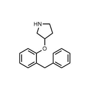 3-(2-Benzylphenoxy)pyrrolidine|CS-0462558