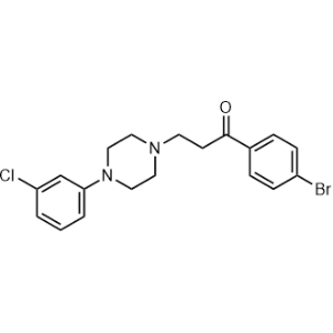1-(4-Bromophenyl)-3-(4-(3-chlorophenyl)piperazin-1-yl)propan-1-one|CS-0462641