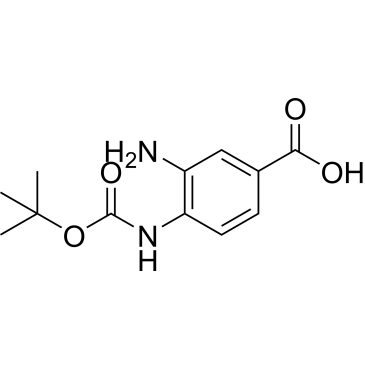 3-Amino-4-((tert-butoxycarbonyl)amino)benzoic acid|CS-0462686