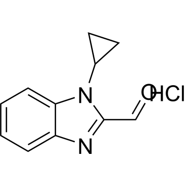 1-Cyclopropyl-1H-benzo[d]imidazole-2-carbaldehyde hydrochloride|CS-0462747