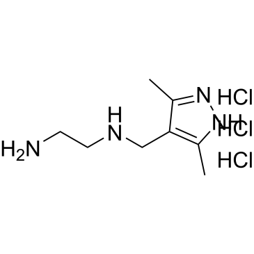 N1-((3,5-dimethyl-1H-pyrazol-4-yl)methyl)ethane-1,2-diamine trihydrochloride|CS-0463011