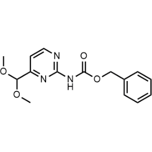 Benzyl (4-(dimethoxymethyl)pyrimidin-2-yl)carbamate|CS-0463068
