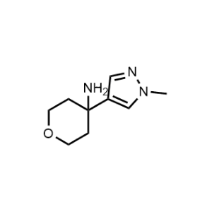 4-(1-Methyl-1H-pyrazol-4-yl)tetrahydro-2H-pyran-4-amine|CS-0463167