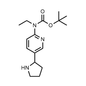 Tert-butyl ethyl(5-(pyrrolidin-2-yl)pyridin-2-yl)carbamate|CS-0463242