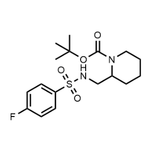 Tert-butyl 2-(((4-fluorophenyl)sulfonamido)methyl)piperidine-1-carboxylate|CS-0463272