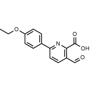 6-(4-Ethoxyphenyl)-3-formylpicolinic acid|CS-0463563