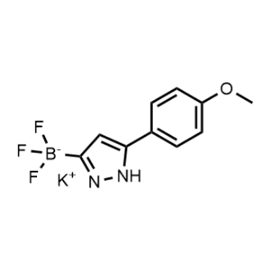 Potassium trifluoro(5-(4-methoxyphenyl)-1H-pyrazol-3-yl)borate|CS-0463571