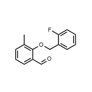 2-((2-Fluorobenzyl)oxy)-3-methylbenzaldehyde|CS-0463671