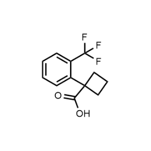 1-(2-(Trifluoromethyl)phenyl)cyclobutane-1-carboxylic acid|CS-0463944