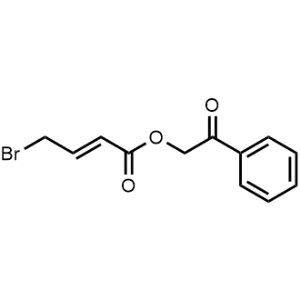 2-Oxo-2-phenylethyl (E)-4-bromobut-2-enoate|CS-0464000