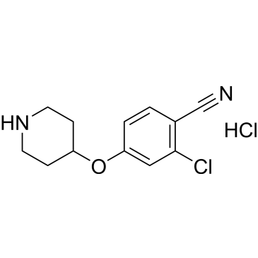 2-Chloro-4-(piperidin-4-yloxy)benzonitrile hydrochloride|CS-0464138
