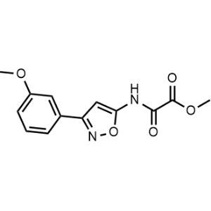Methyl 2-((3-(3-methoxyphenyl)isoxazol-5-yl)amino)-2-oxoacetate|CS-0464147