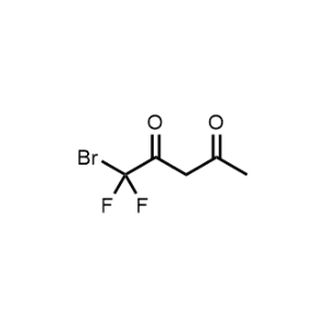 1-Bromo-1,1-difluoropentane-2,4-dione|CS-0464175