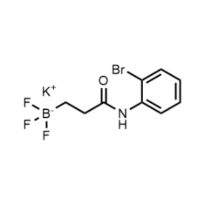 Potassium (3-((2-bromophenyl)amino)-3-oxopropyl)trifluoroborate|CS-0464226