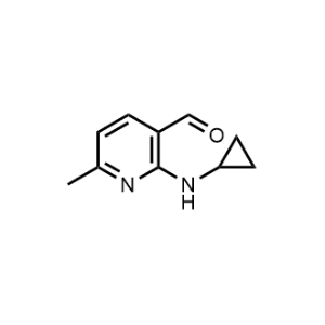2-(Cyclopropylamino)-6-methylnicotinaldehyde|CS-0464242