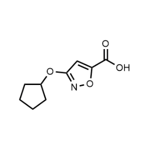 3-(Cyclopentyloxy)isoxazole-5-carboxylic acid|CS-0464285