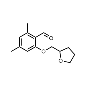 2,4-Dimethyl-6-((tetrahydrofuran-2-yl)methoxy)benzaldehyde|CS-0464307