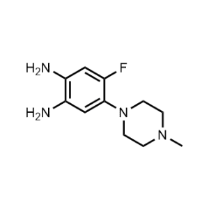 4-Fluoro-5-(4-methylpiperazin-1-yl)benzene-1,2-diamine|CS-0464350