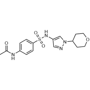 N-(4-(N-(1-(tetrahydro-2H-pyran-4-yl)-1H-pyrazol-4-yl)sulfamoyl)phenyl)acetamide|CS-0464452