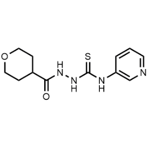 N-(pyridin-3-yl)-2-(tetrahydro-2H-pyran-4-carbonyl)hydrazine-1-carbothioamide|CS-0464543