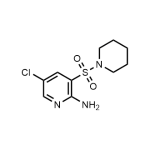 5-Chloro-3-(piperidin-1-ylsulfonyl)pyridin-2-amine|CS-0464545