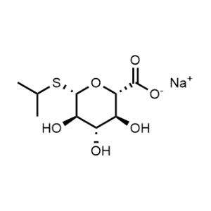 Sodium (2S,3S,4S,5R,6S)-3,4,5-trihydroxy-6-(isopropylthio)tetrahydro-2H-pyran-2-carboxylate|CS-0464744