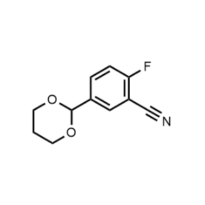 5-(1,3-Dioxan-2-yl)-2-fluorobenzonitrile|CS-0464799