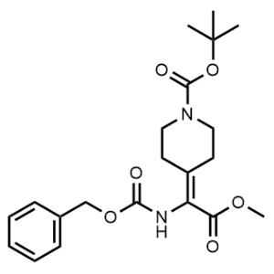Tert-butyl 4-(1-(((benzyloxy)carbonyl)amino)-2-methoxy-2-oxoethylidene)piperidine-1-carboxylate|CS-0465132