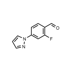 2-Fluoro-4-(1H-pyrazol-1-yl)benzaldehyde|CS-0465529