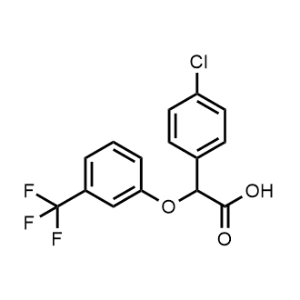 2-(4-Chlorophenyl)-2-(3-(trifluoromethyl)phenoxy)acetic acid|CS-0465591