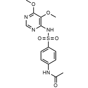 N-(4-(N-(5,6-dimethoxypyrimidin-4-yl)sulfamoyl)phenyl)acetamide|CS-0465677