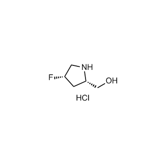 ((2S,4S)-4-Fluoropyrrolidin-2-yl)methanol hydrochloride