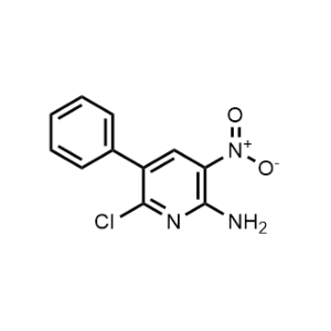 6-Chloro-3-nitro-5-phenylpyridin-2-amine|CS-0466453