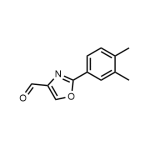 2-(3,4-Dimethylphenyl)oxazole-4-carbaldehyde|CS-0466842