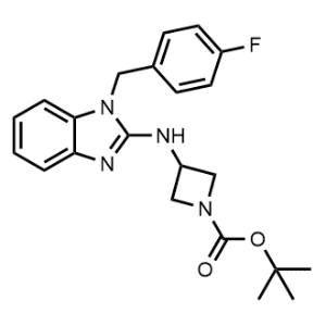 Tert-butyl 3-((1-(4-fluorobenzyl)-1H-benzo[d]imidazol-2-yl)amino)azetidine-1-carboxylate|CS-0466857
