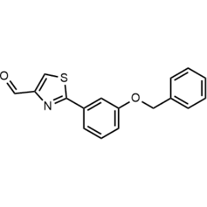 2-(3-(Benzyloxy)phenyl)thiazole-4-carbaldehyde|CS-0466869